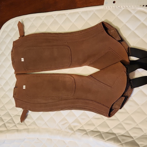 Half Chaps Lazy R Ranch Size Small Brown - Picture 3 of 10